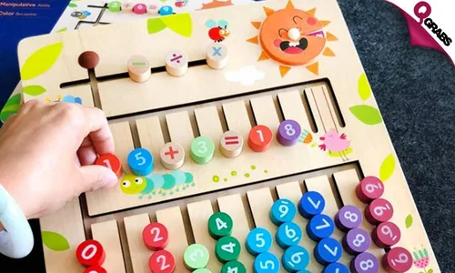 Kids Wooden Counting Frame!